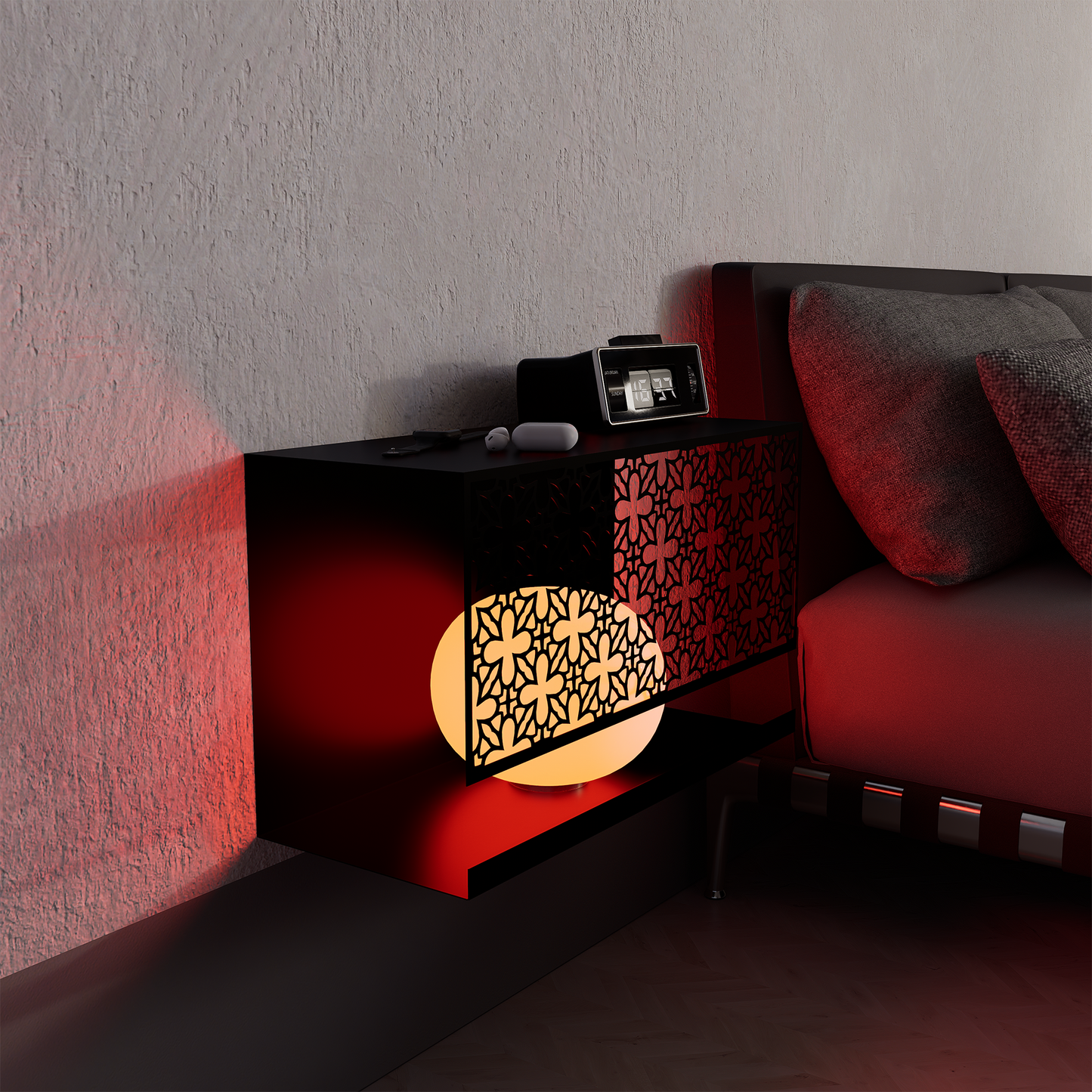 Minimalist Decorative Metal Wall Shelf