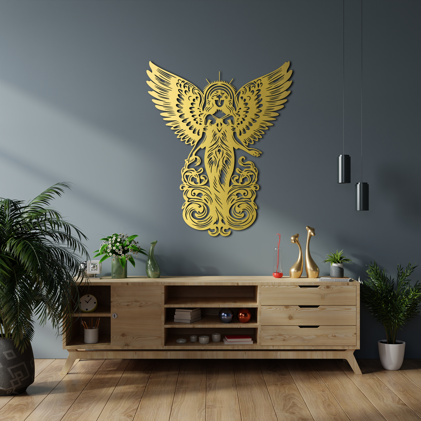 Angel Metal Wall Art
