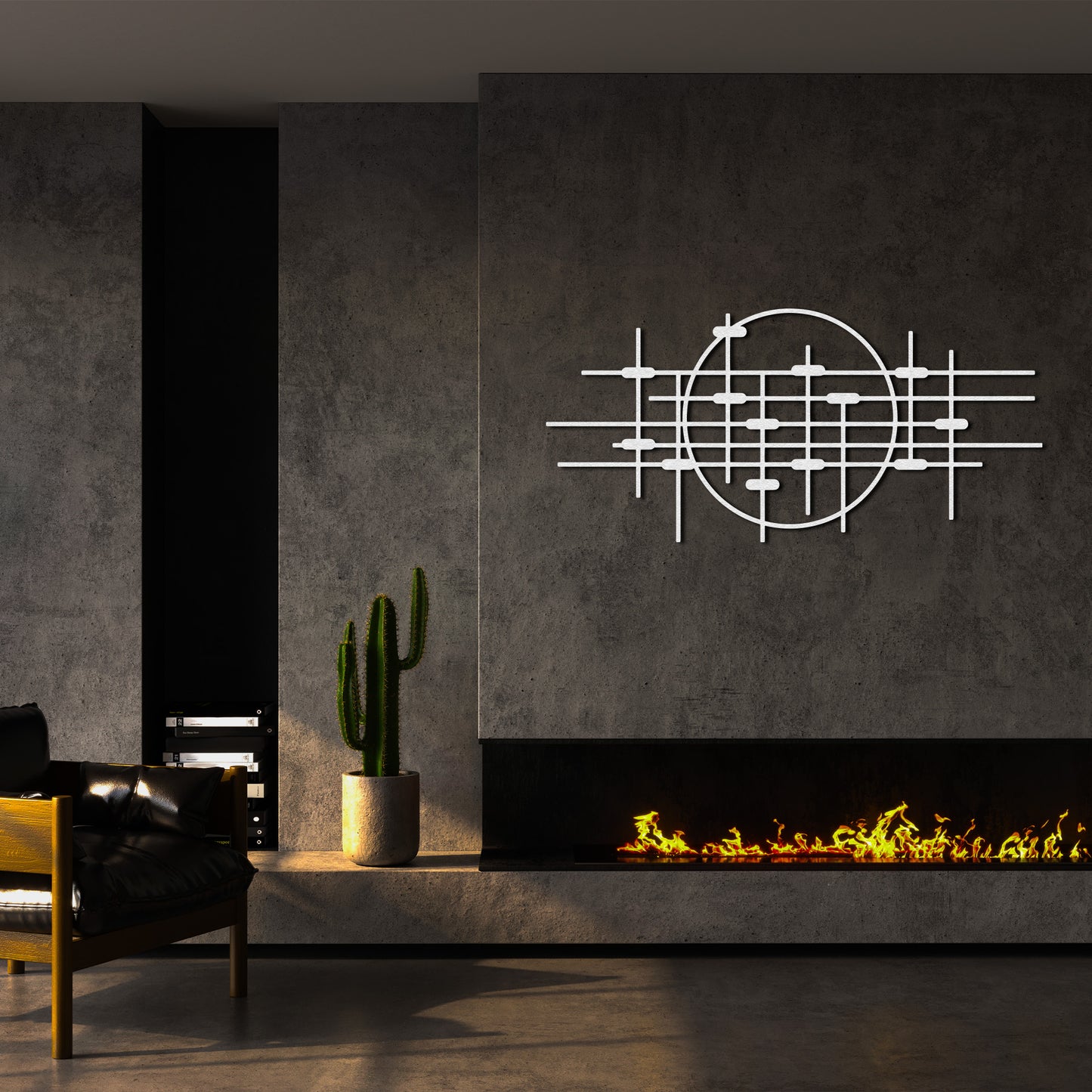 Modern Luxury Metal Wall Decor, Mid Century Wall Art, Abstract Metal Wall Sculpture, Above Bed Decor, Living Room Decor, Geometric Wall Art