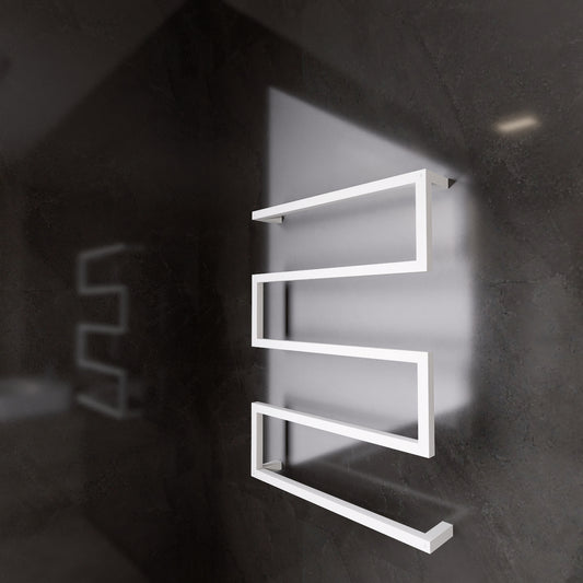 Modern Geometric Metal Towel Rack