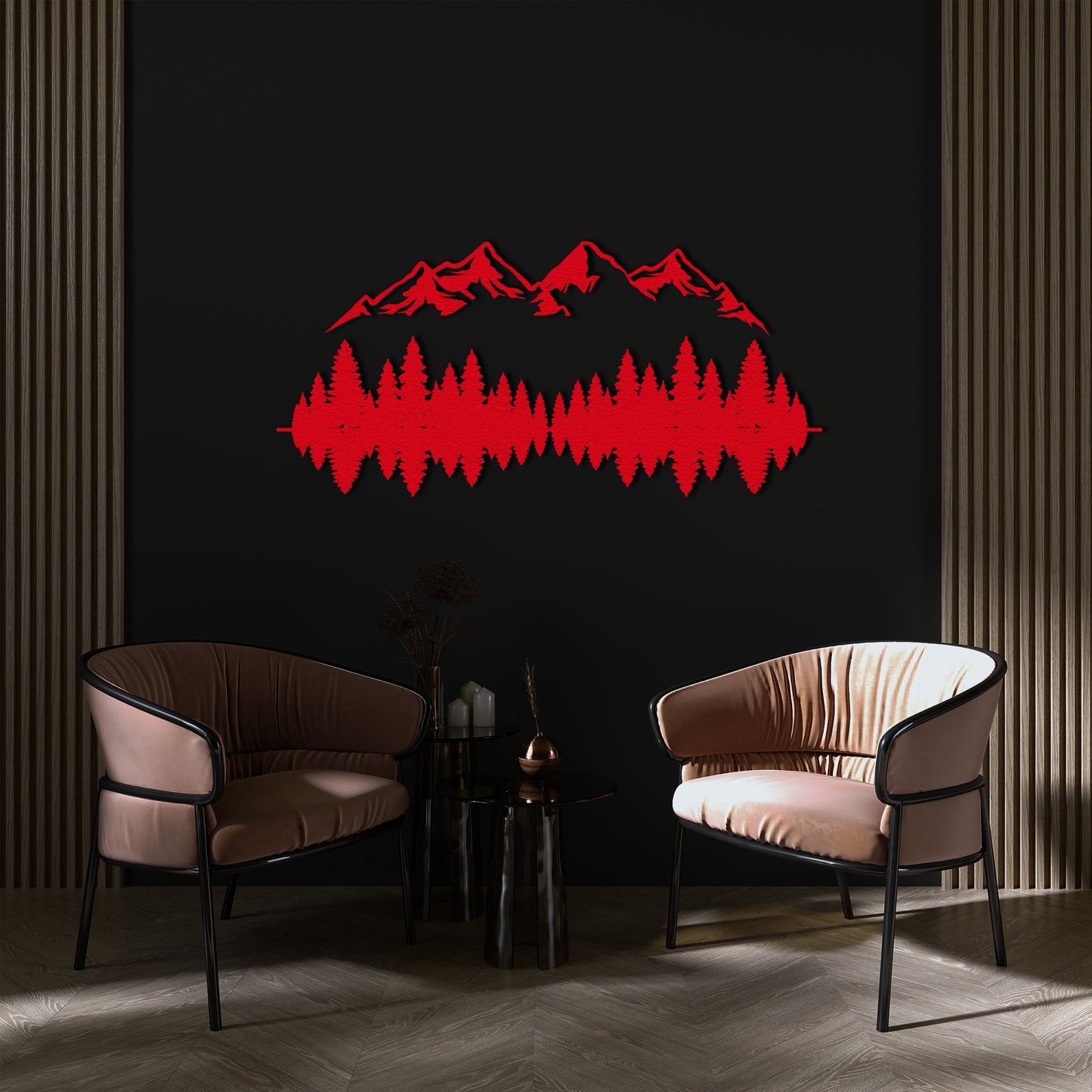 Mountain Modern Wall Decor, Mountain Metal Wall Decor, Mountain, Mountain Metal Wall Art, Living Room Decor, Outdoor Wall Art, Wall Sign Art
