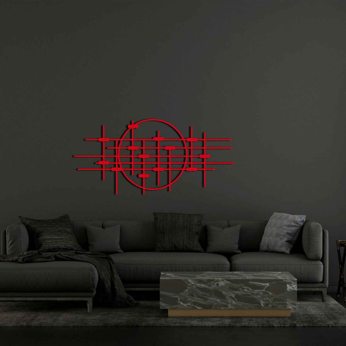 Modern Luxury Metal Wall Decor, Mid Century Wall Art, Abstract Metal Wall Sculpture, Above Bed Decor, Living Room Decor, Geometric Wall Art