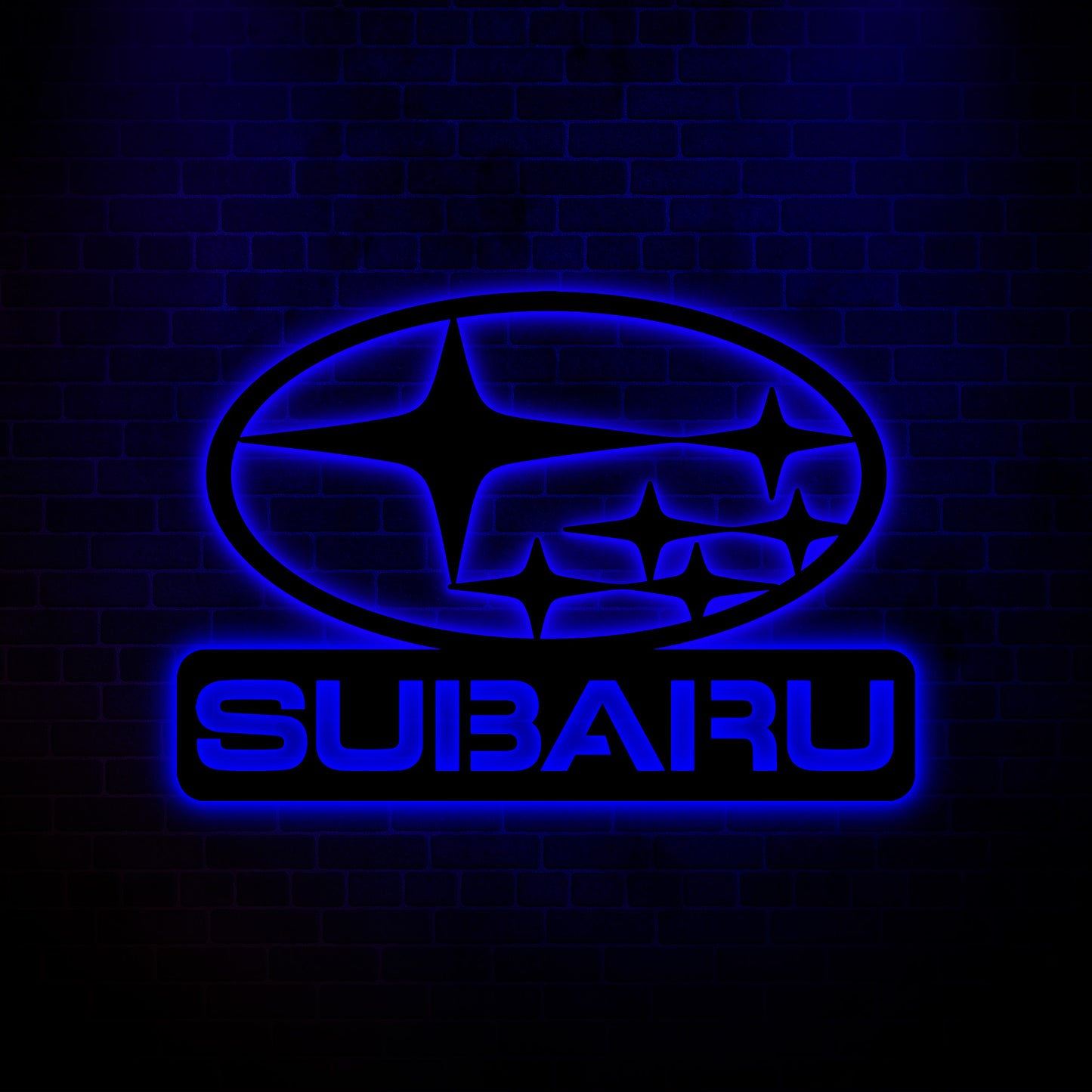 Subaru Metal Wall Decor