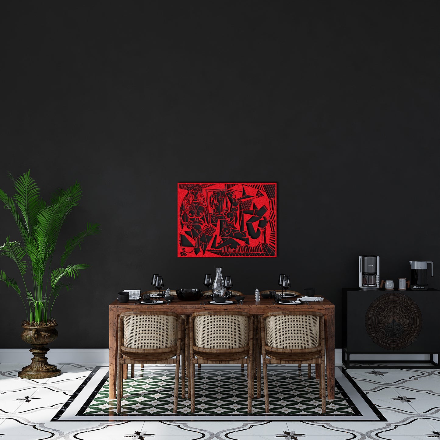 Modern Luxury Metal Wall Decor, Mid Century Wall Art, Abstract Metal Wall Sculpture, Above Bed Decor, Living Room Decor, Geometric Wall Art