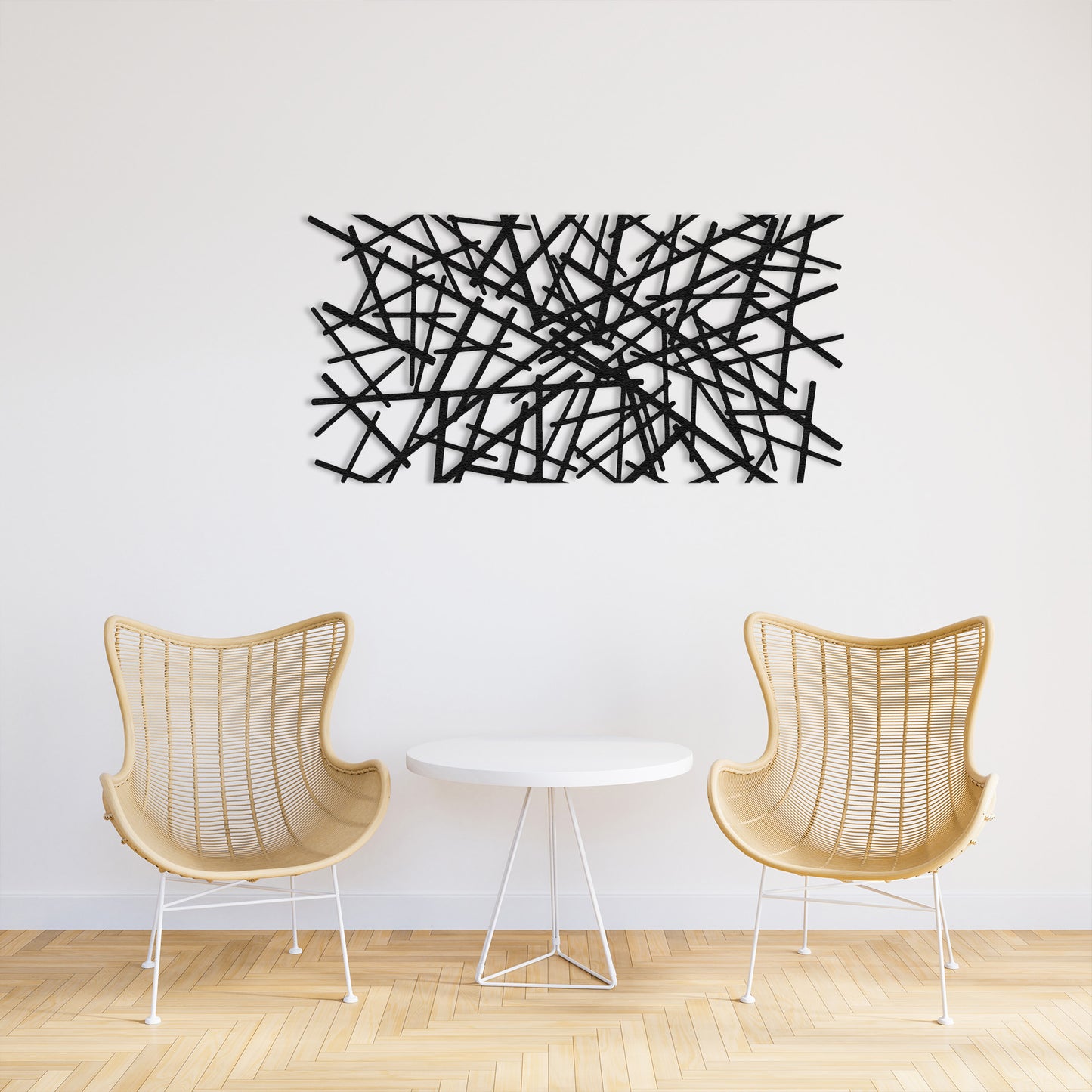Modern Luxury Metal Wall Decor, Mid Century Wall Art, Abstract Metal Wall Sculpture, Above Bed Decor, Living Room Decor, Geometric Wall Art