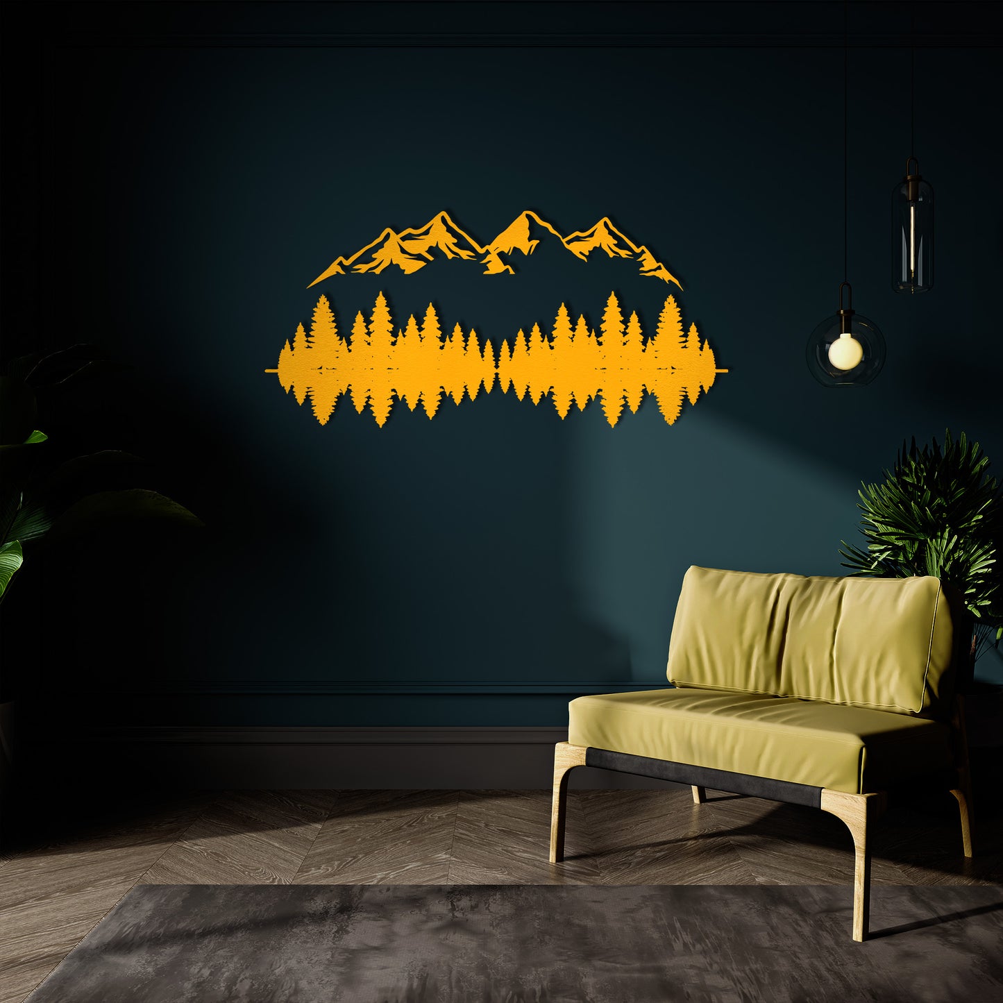 Mountain Modern Wall Decor, Mountain Metal Wall Decor, Mountain, Mountain Metal Wall Art, Living Room Decor, Outdoor Wall Art, Wall Sign Art