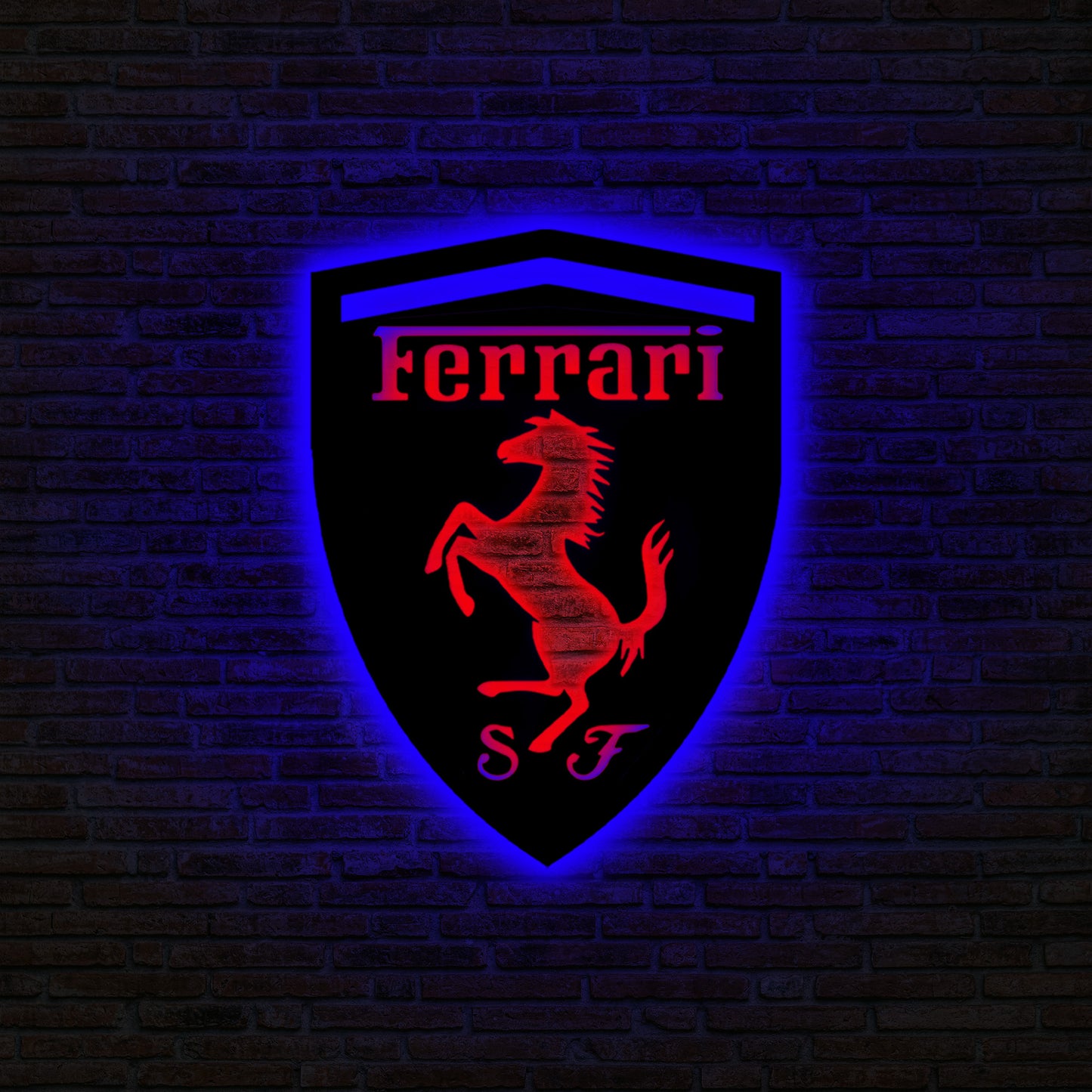 Ferrari Metal Wall Decor