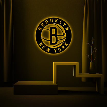 Brooklyn New York Metal Wall Decor