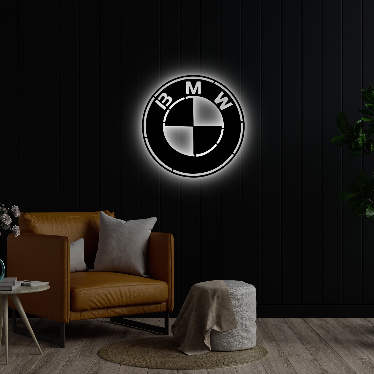 BMW Metal Wall Decor