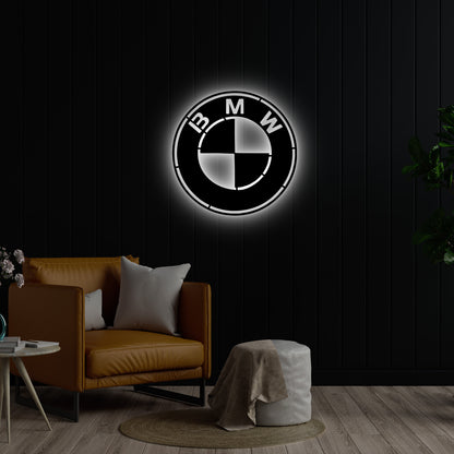 BMW Metal Wall Decor