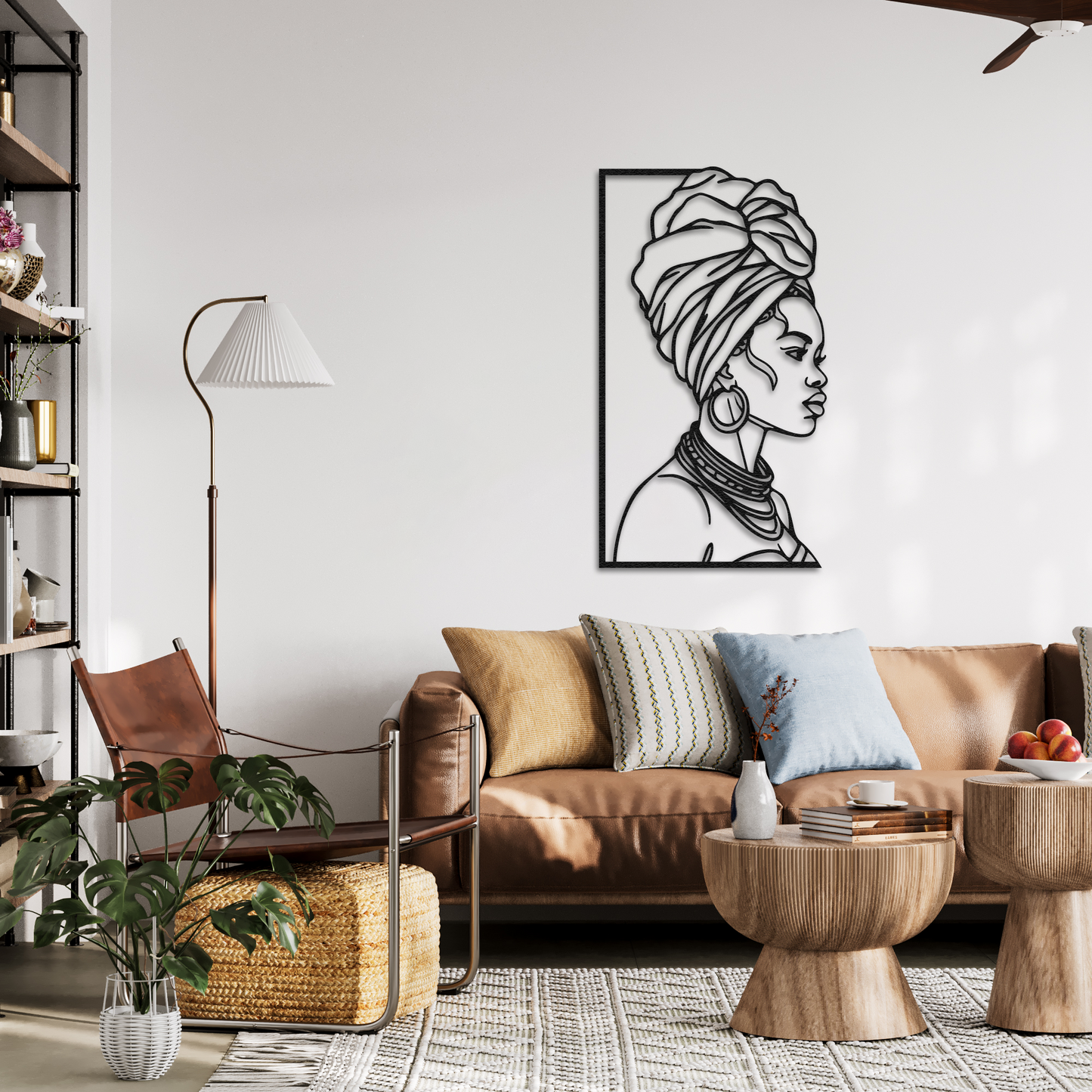 Black Silhouette Line Art