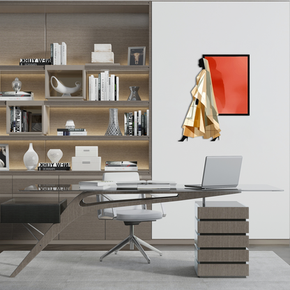 Modern Fashion Silhouette Wall Decor