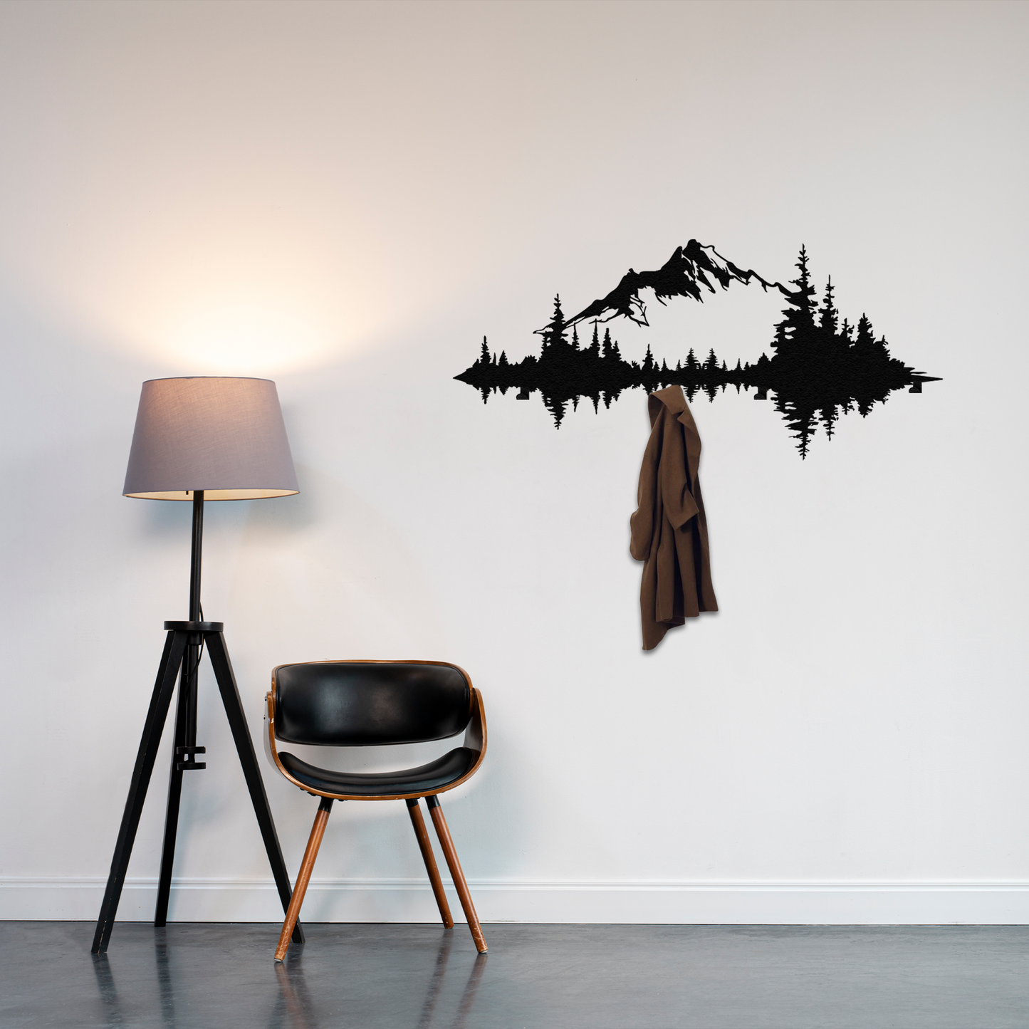 Nature Inspired Metal Wall Hook