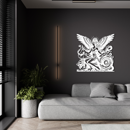 Goddess Metal Wall Art