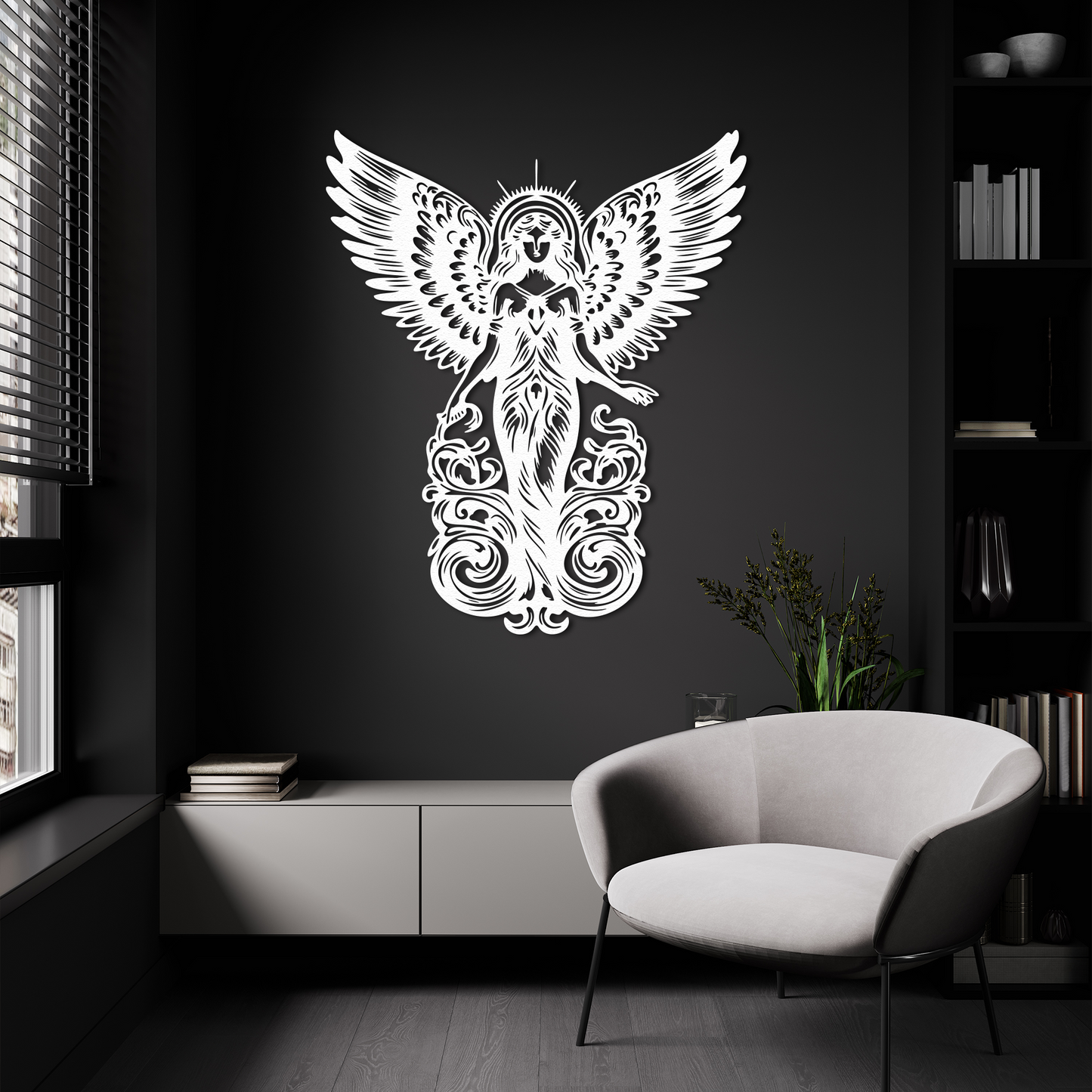 Angel Metal Wall Art