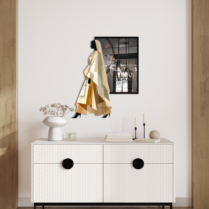 Modern Fashion Silhouette Wall Decor