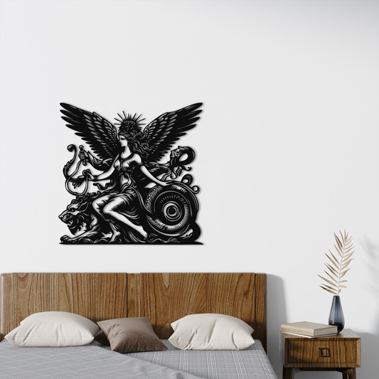 Goddess Metal Wall Art