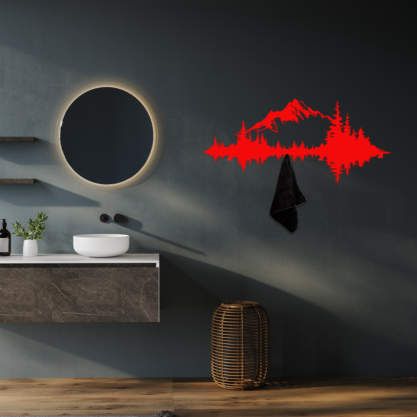 Nature Inspired Metal Wall Hook