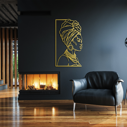 Black Silhouette Line Art