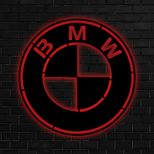 BMW Metal Wall Decor