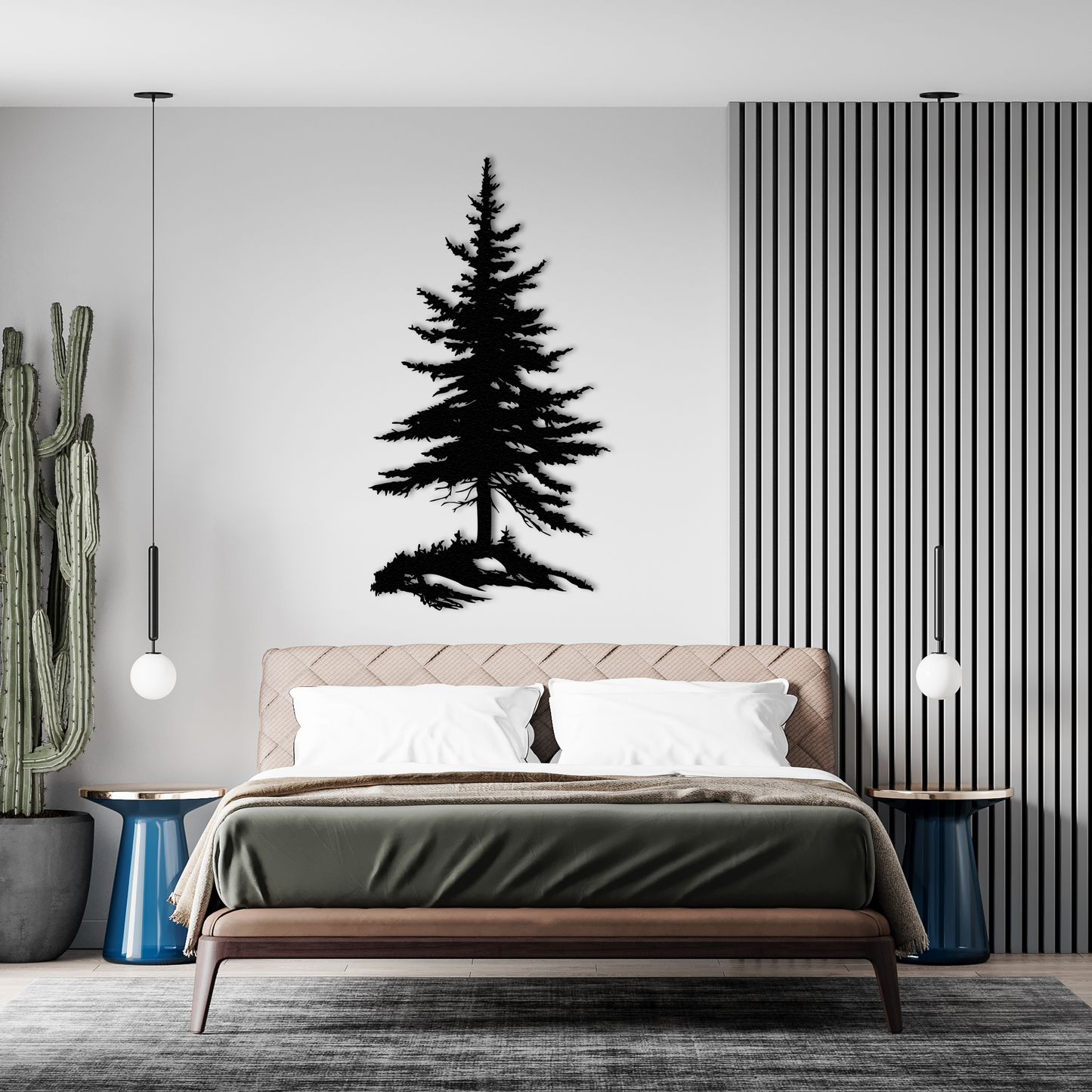 🌳 Nature-Inspired Metal Wall Art