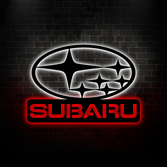 Subaru Metal Wall Decor