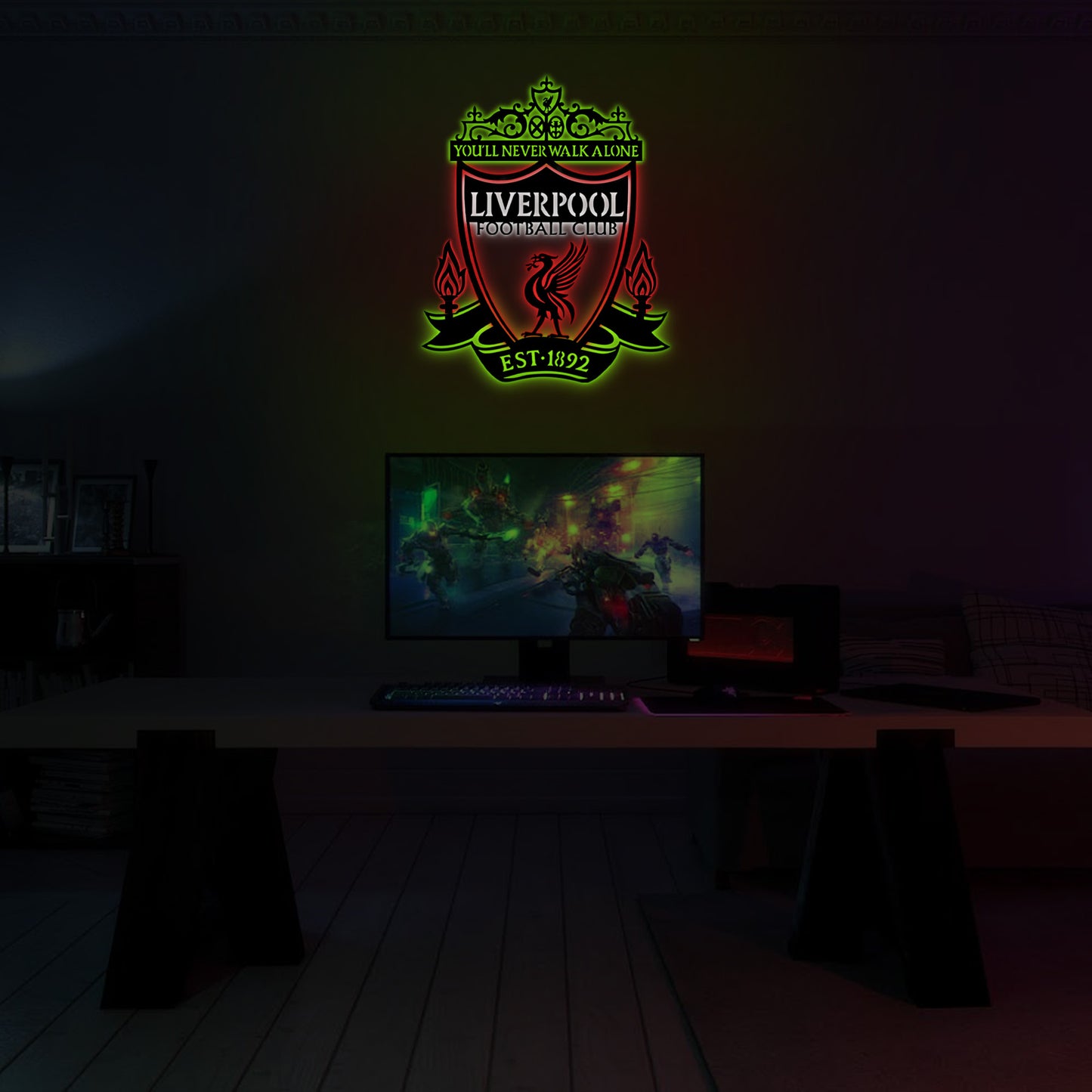 Liverpool Metal Wall Decor