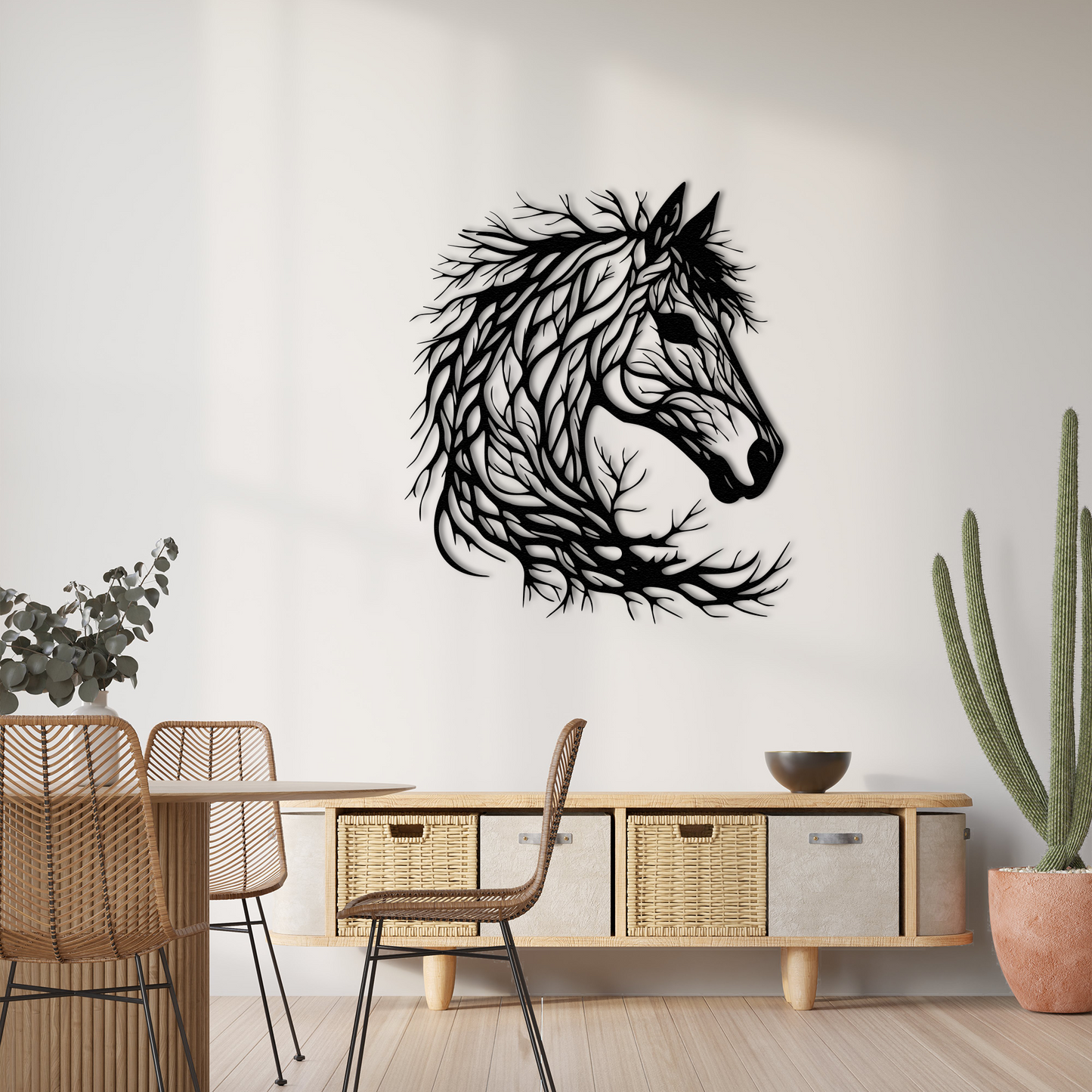 🐎 Wild Horse Metal Wall Art