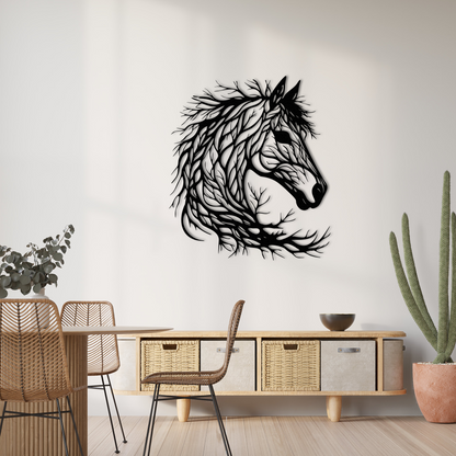 🐎 Wild Horse Metal Wall Art
