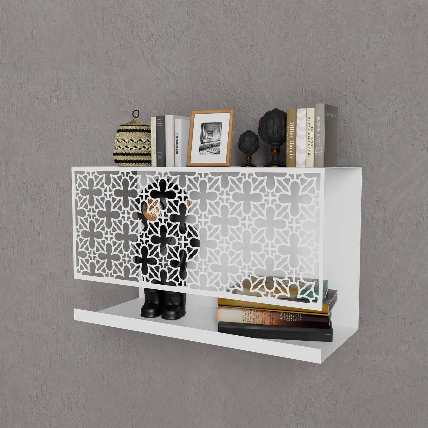 Minimalist Decorative Metal Wall Shelf