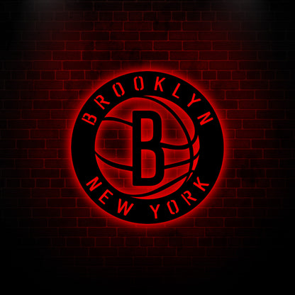 Brooklyn New York Metal Wall Decor