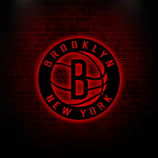 Brooklyn New York Metal Wall Decor