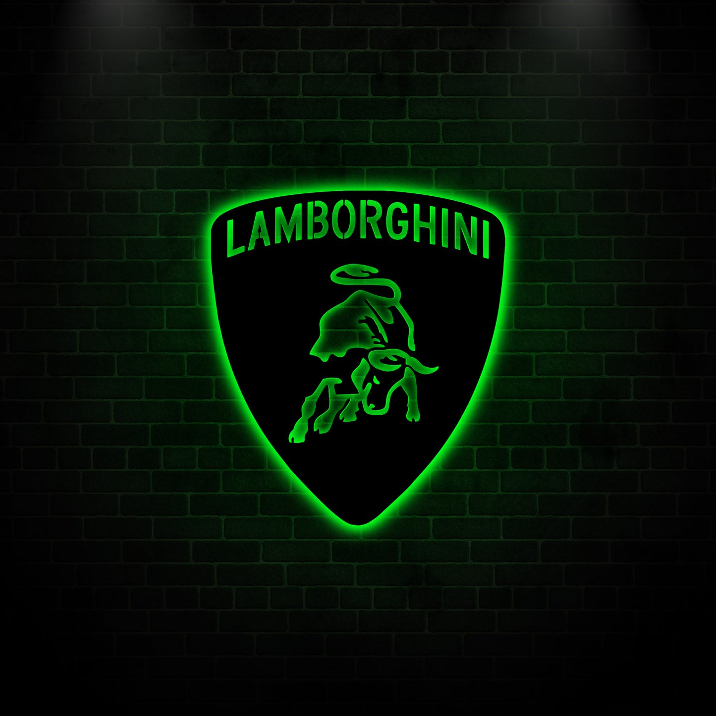 Lamborghini Metal Wall Decor