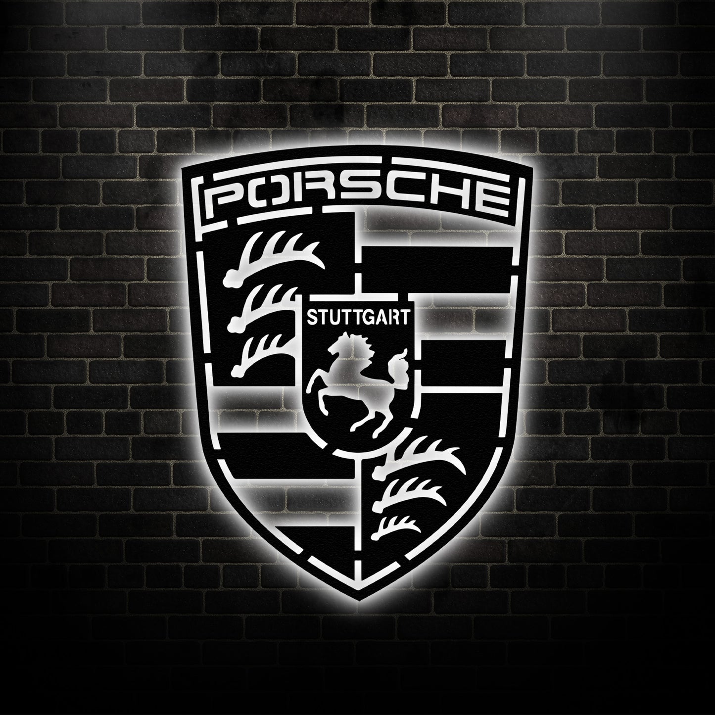 Porsche Metal Wall Decor
