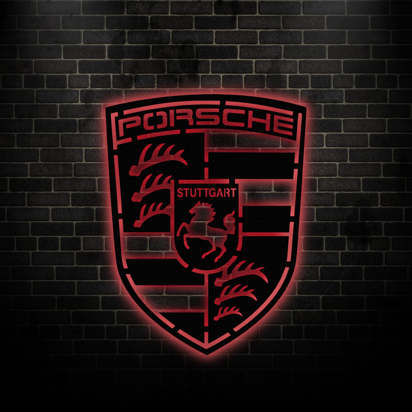 Porsche Metal Wall Decor