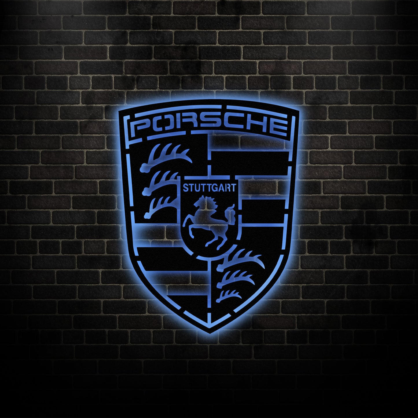 Porsche Metal Wall Decor