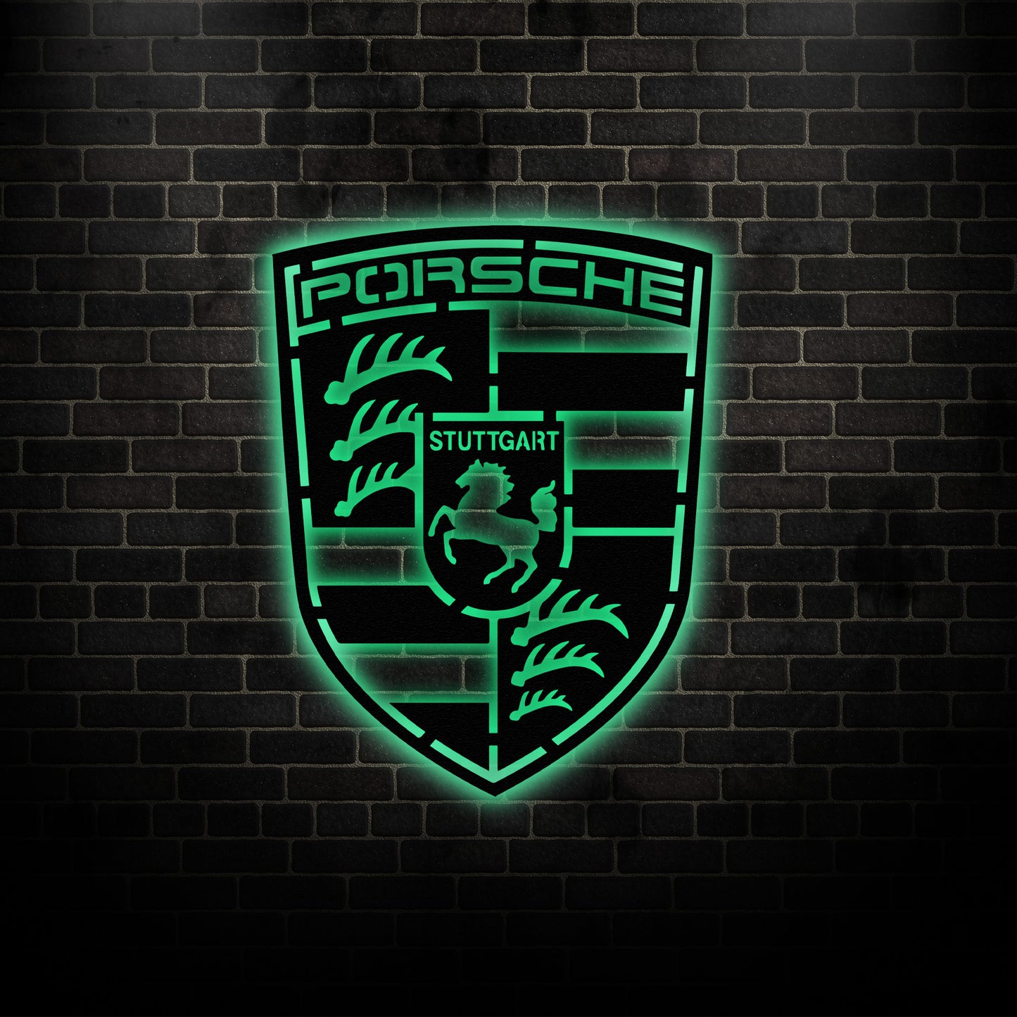 Porsche Metal Wall Decor