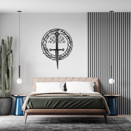 ⚔️ Fantasy Metal Wall Art