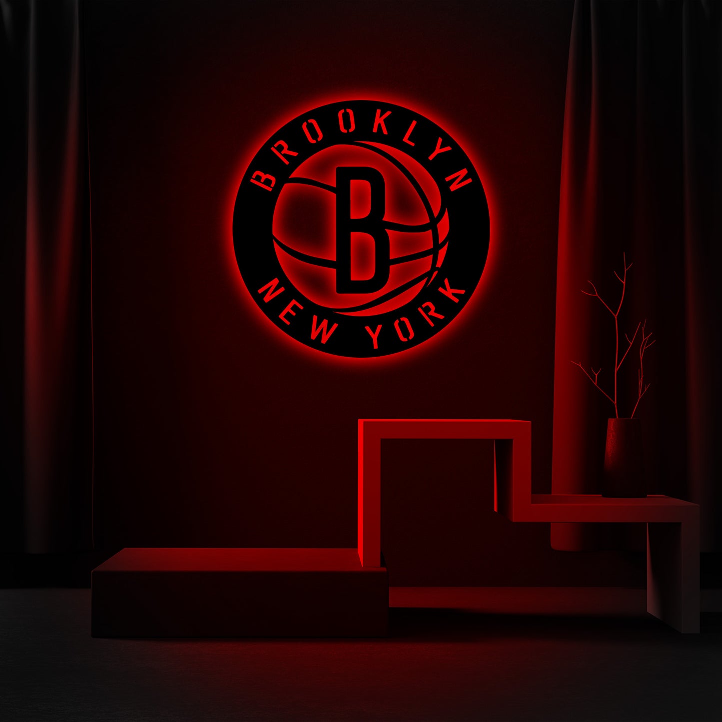 Brooklyn New York Metal Wall Decor