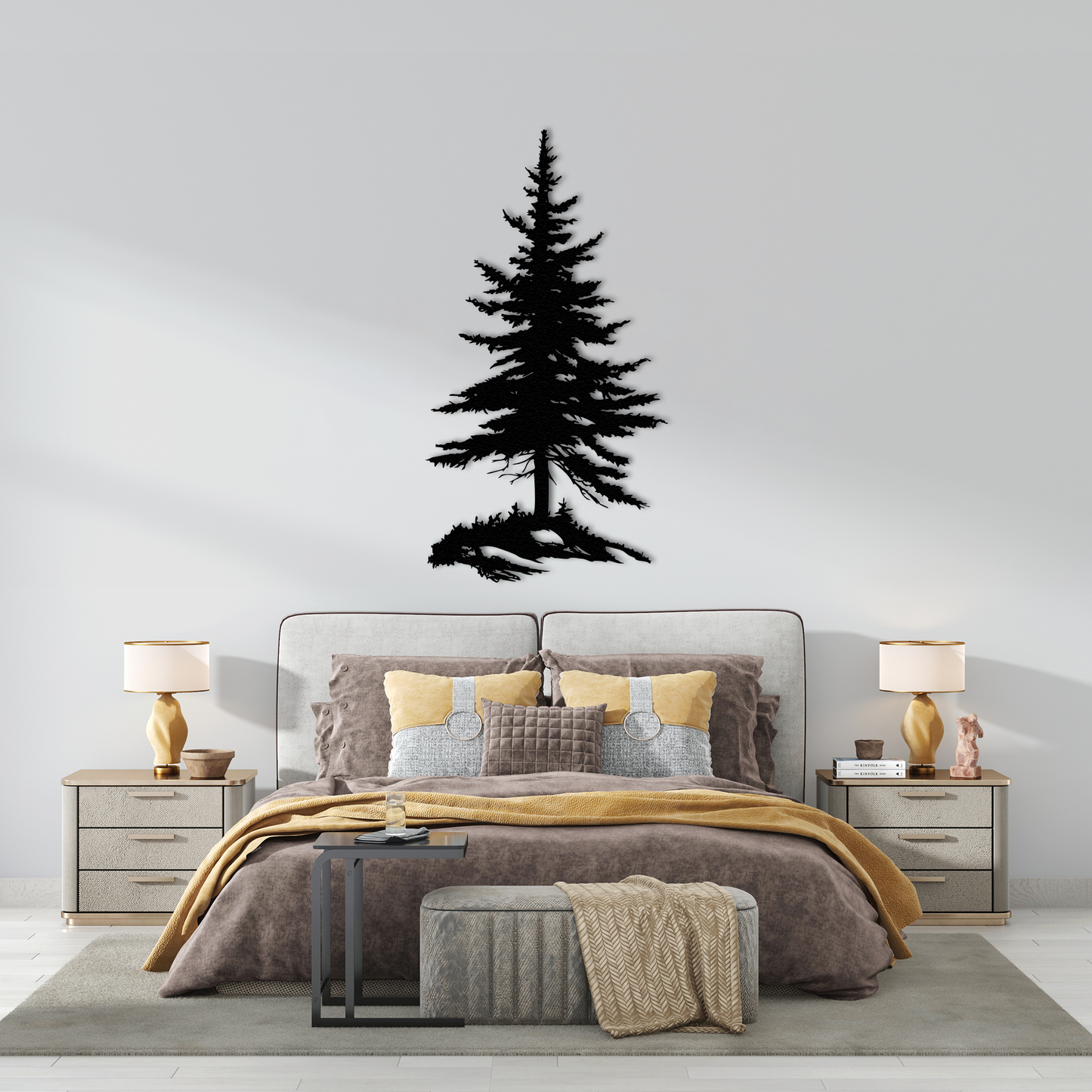 🌳 Nature-Inspired Metal Wall Art