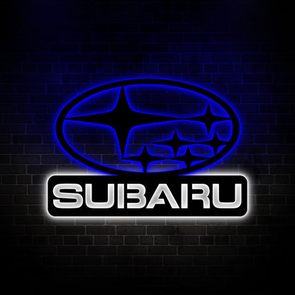 Subaru Metal Wall Decor