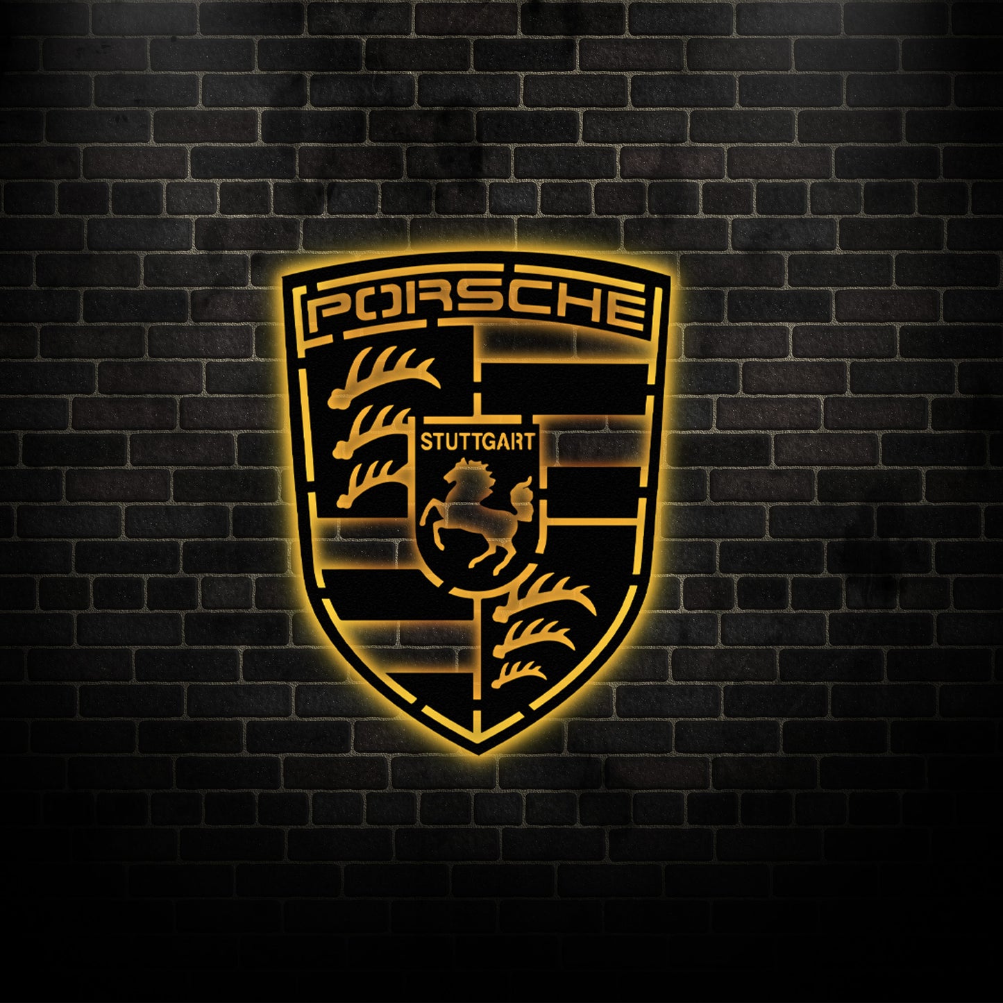 Porsche Metal Wall Decor