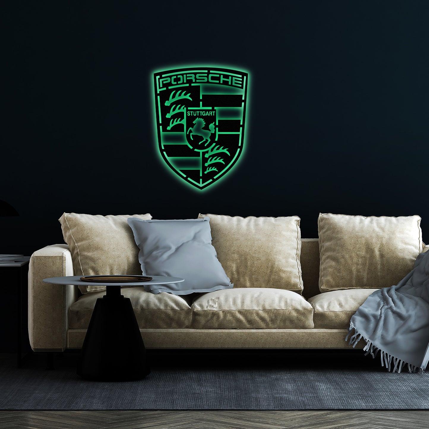 Porsche Metal Wall Decor