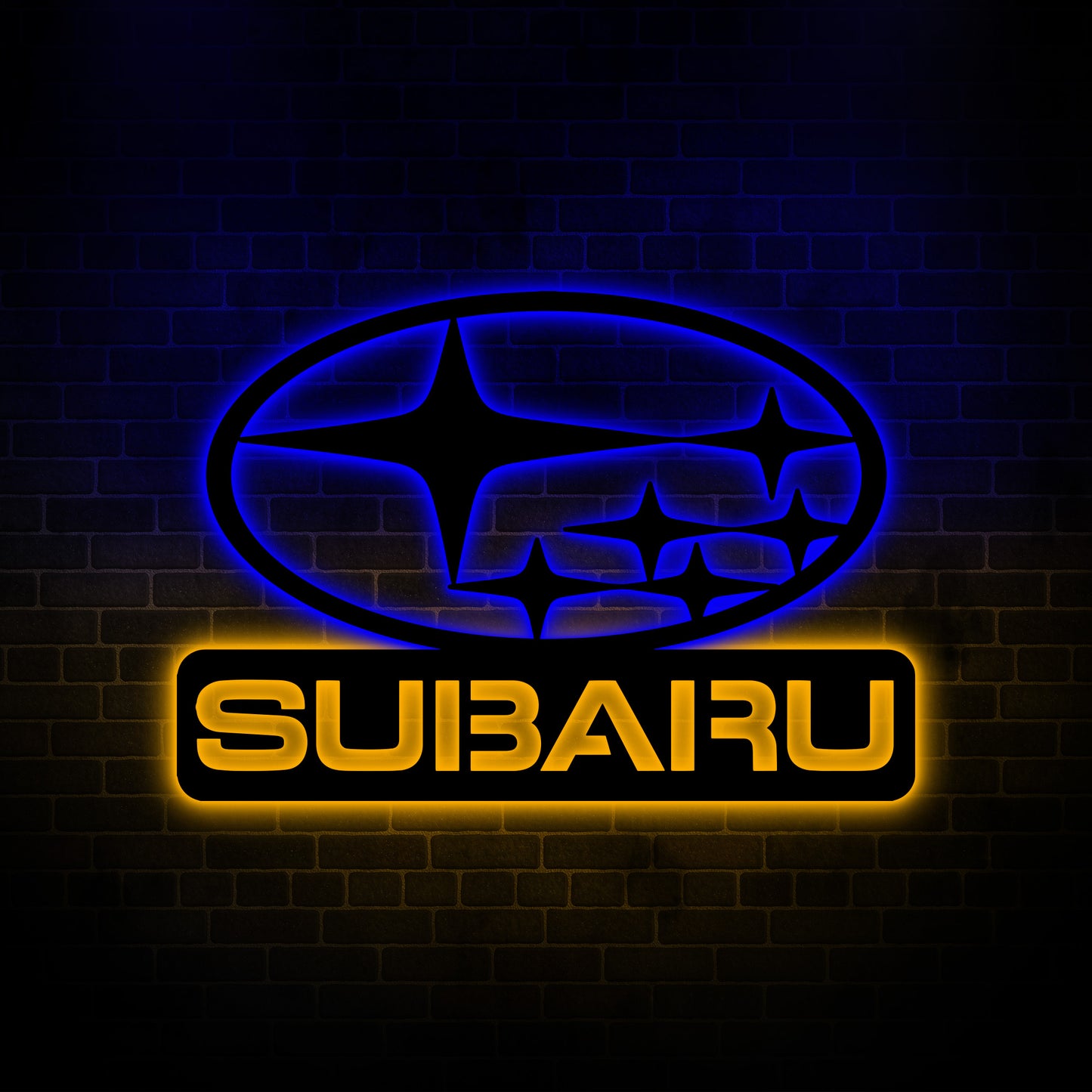 Subaru Metal Wall Decor