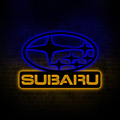 Subaru Metal Wall Decor