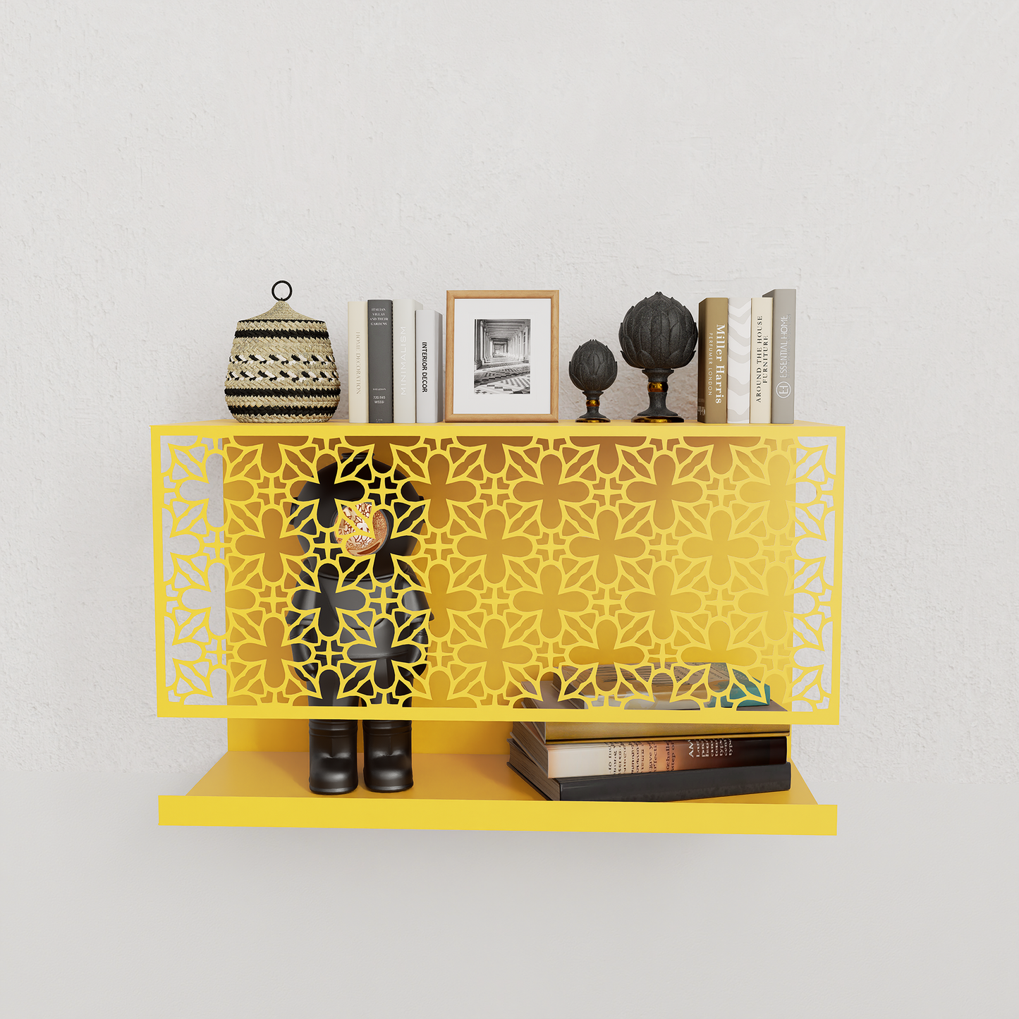 Minimalist Decorative Metal Wall Shelf