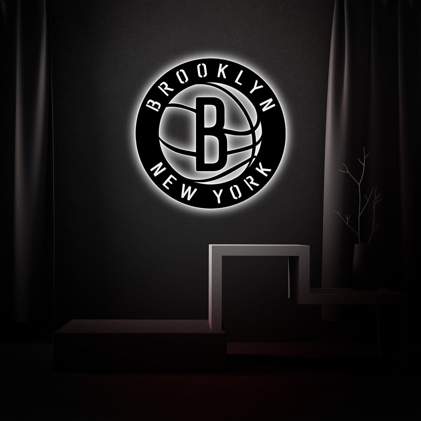 Brooklyn New York Metal Wall Decor