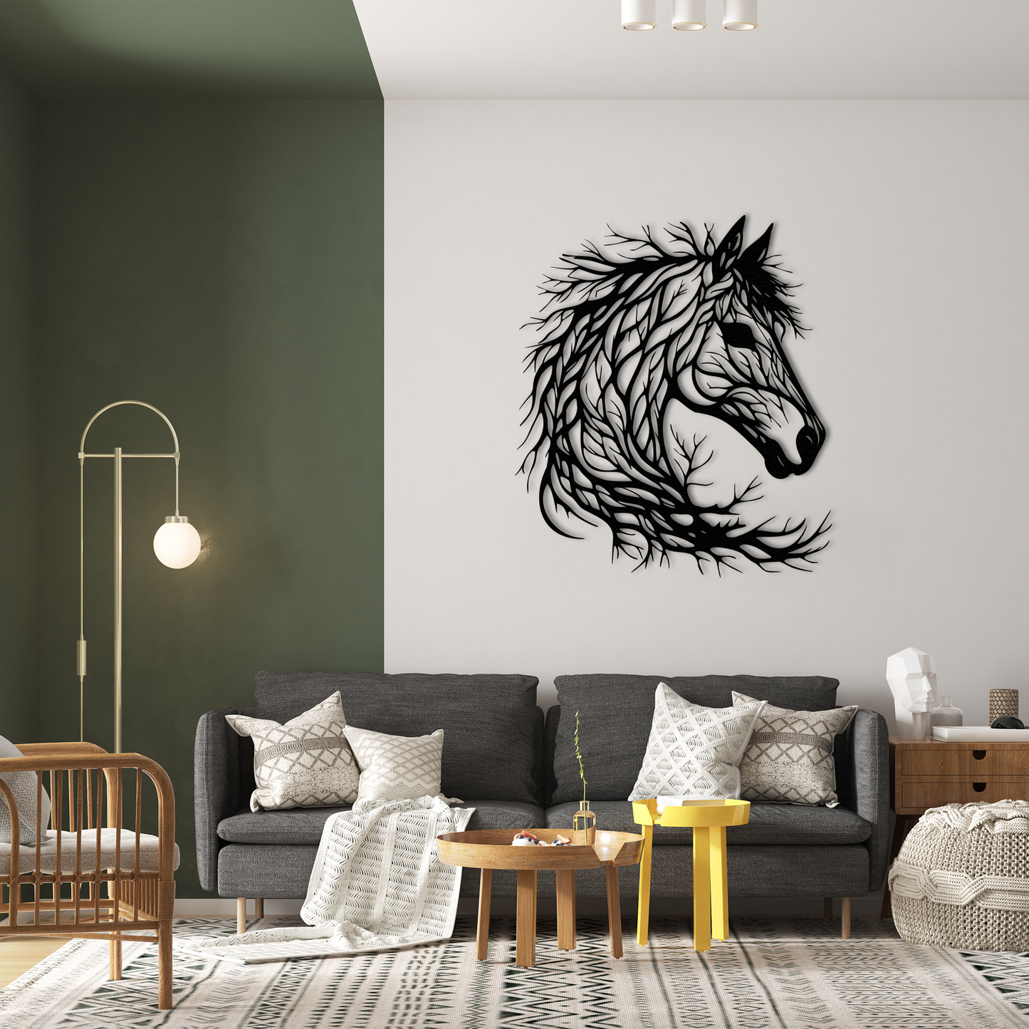 🐎 Wild Horse Metal Wall Art