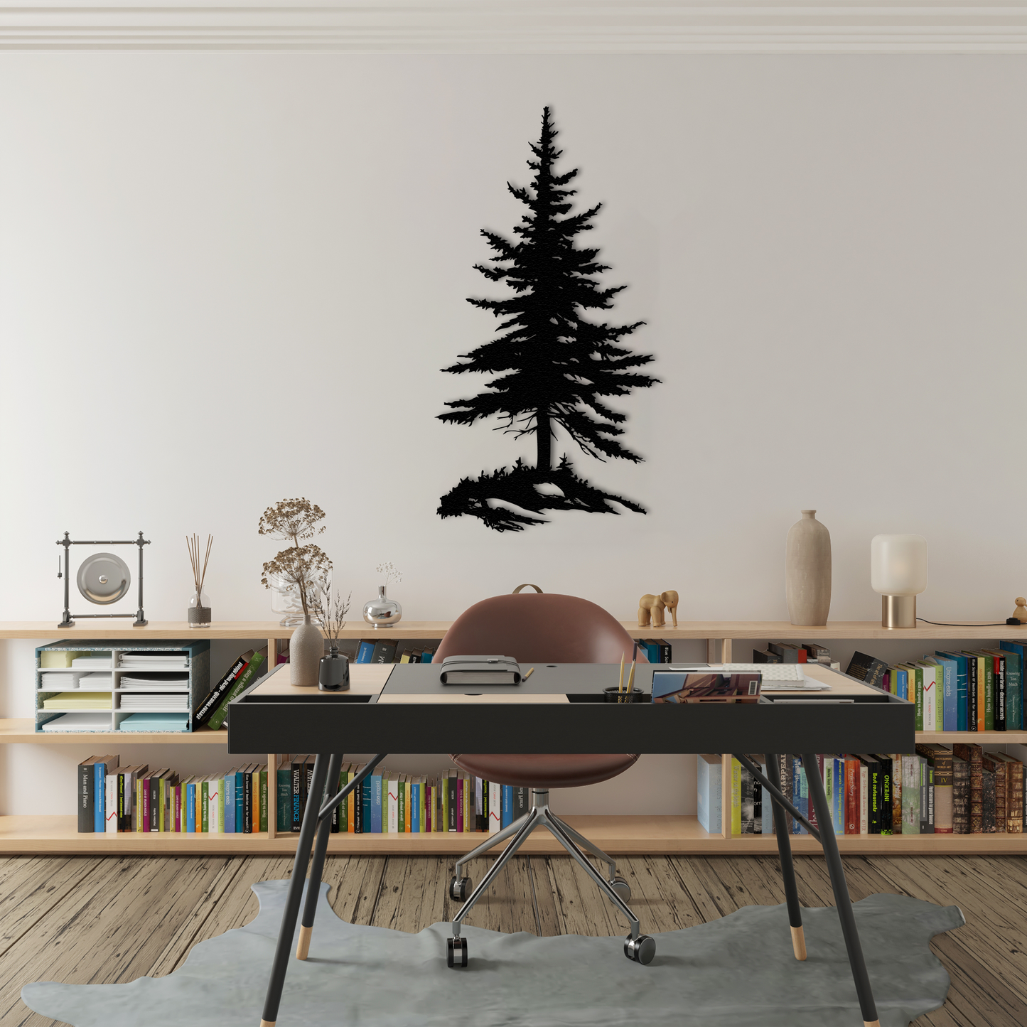 🌳 Nature-Inspired Metal Wall Art