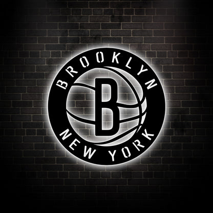 Brooklyn New York Metal Wall Decor